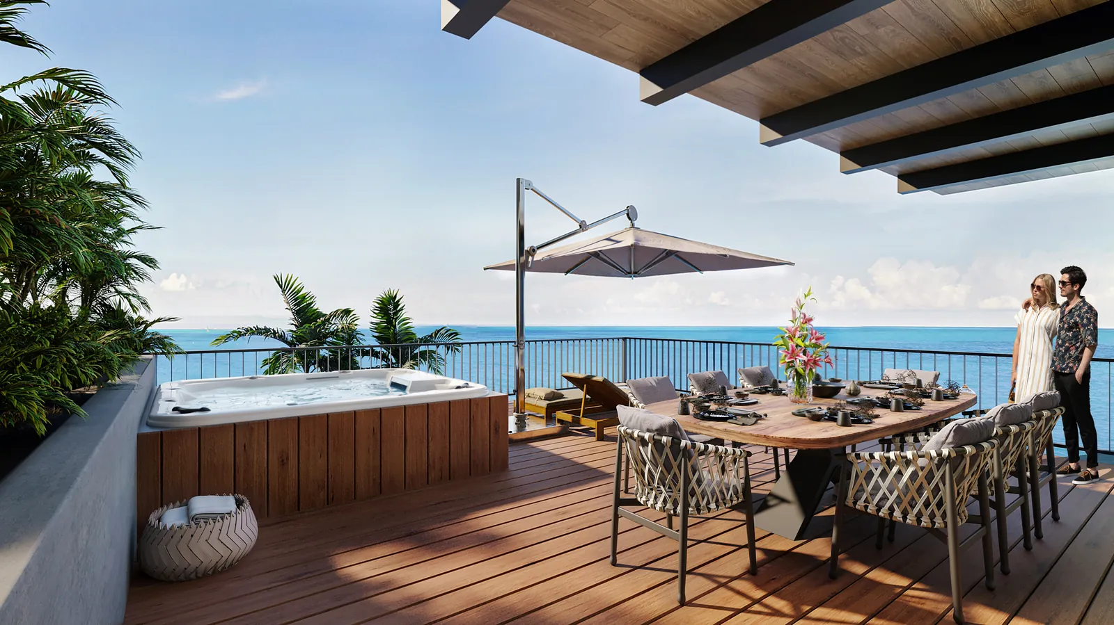 Roof gardens privados
