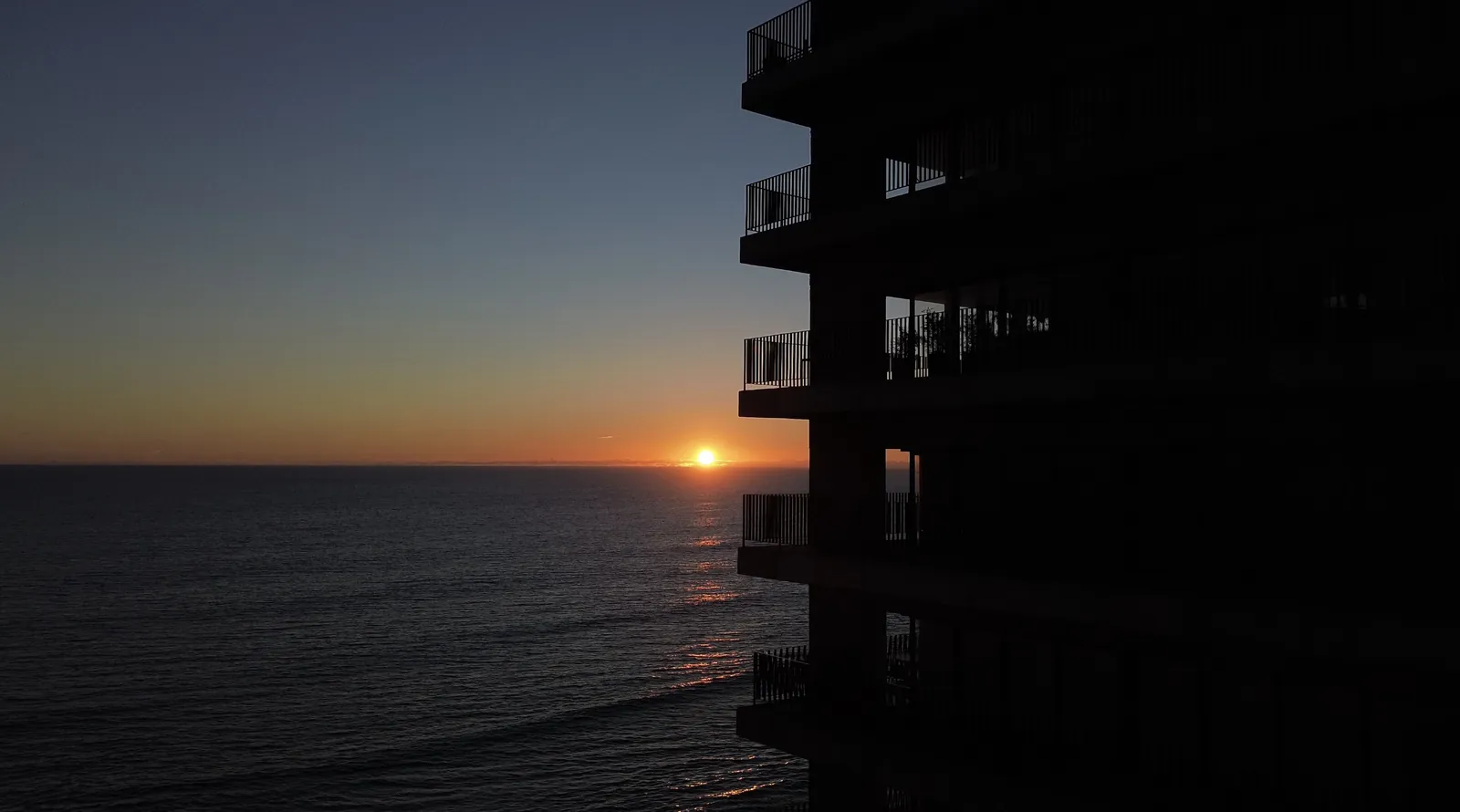 El atardecer desde la torre